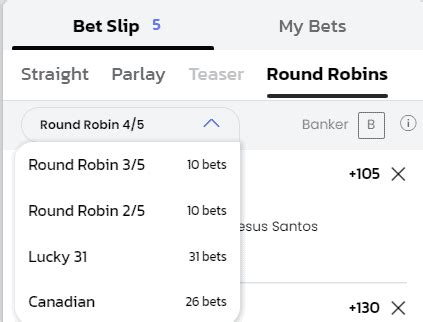 How to Round Robin: Betting at DraftKings, FanDuel .